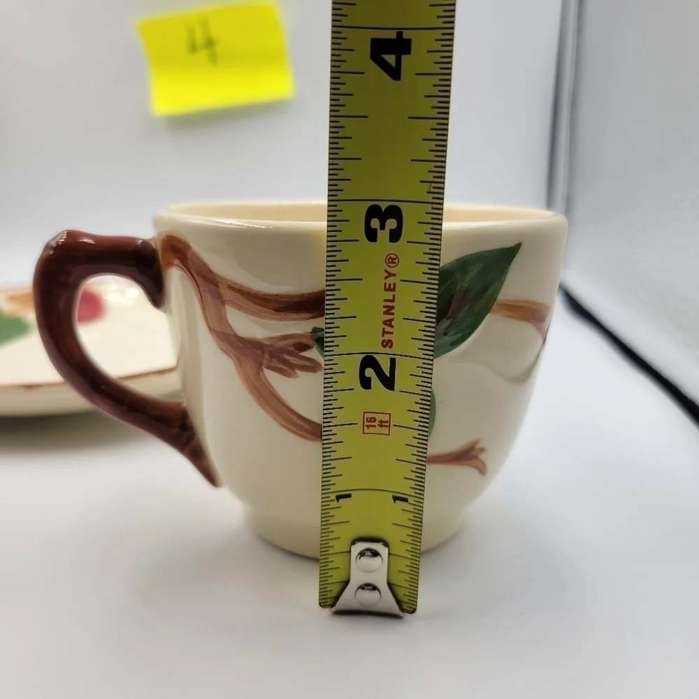Vintage Franciscan Apple Cup & Saucer Set (2 Pcs)